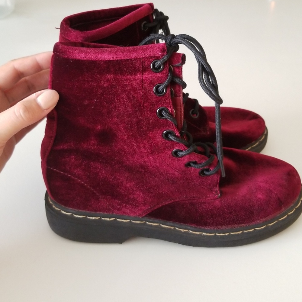 Burgundy Boots